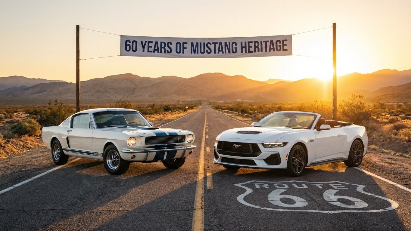 Win Twin Mustangs - 1966 & 2025 Editions