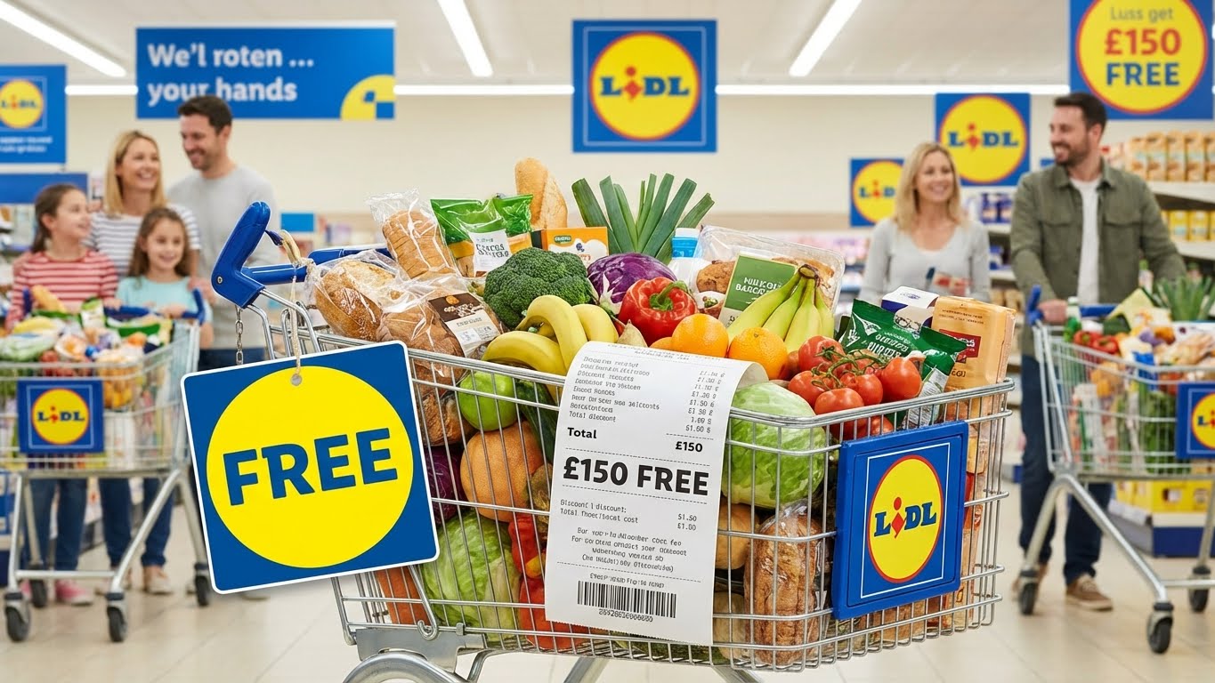 Lidl Plus - Win a FREE £150 Shop